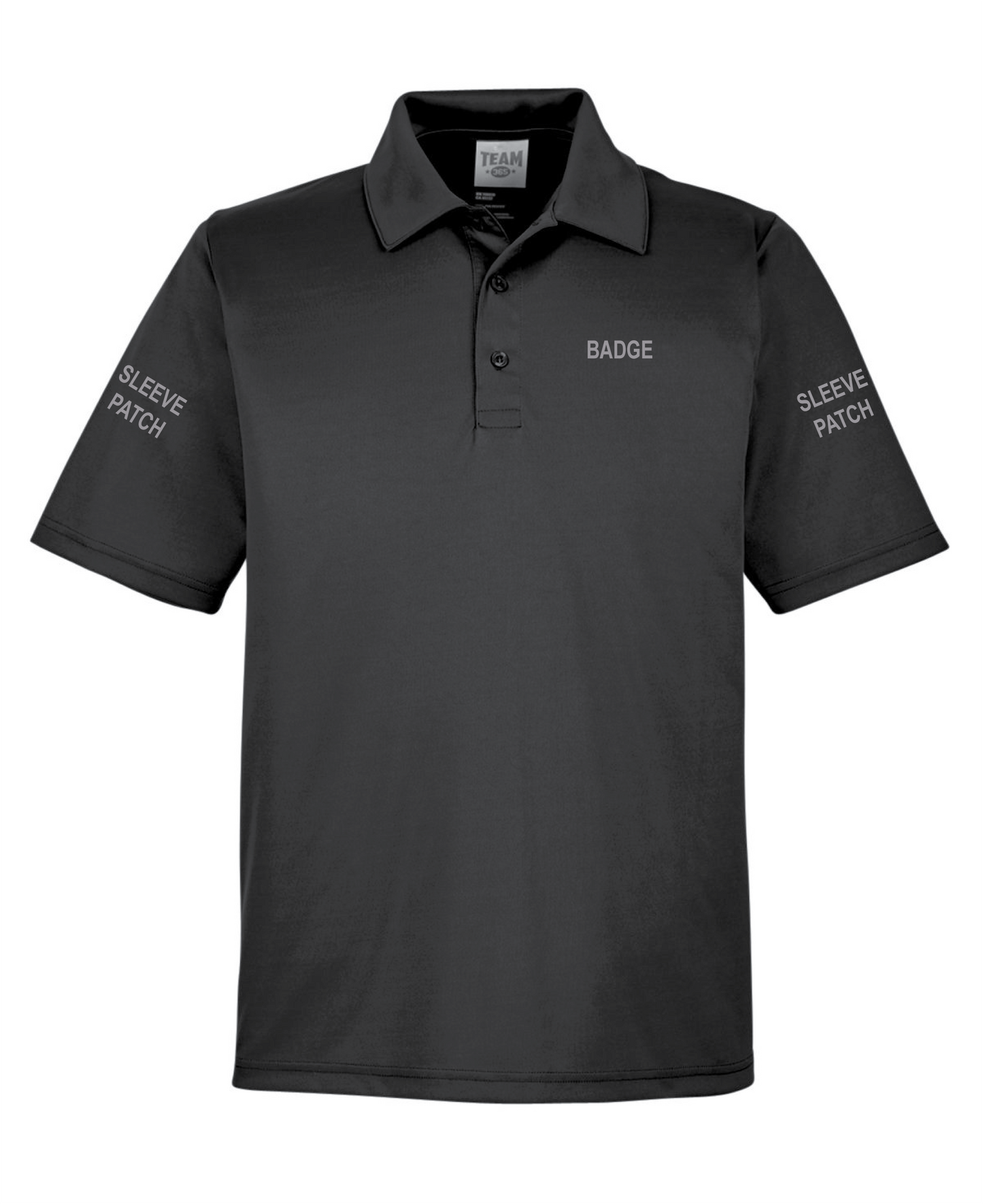 Black Constable Short Sleeve Polo