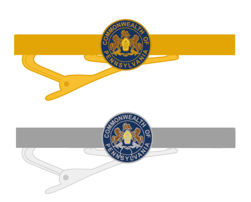 Pennsylvania Coat of Arms Tie Bar