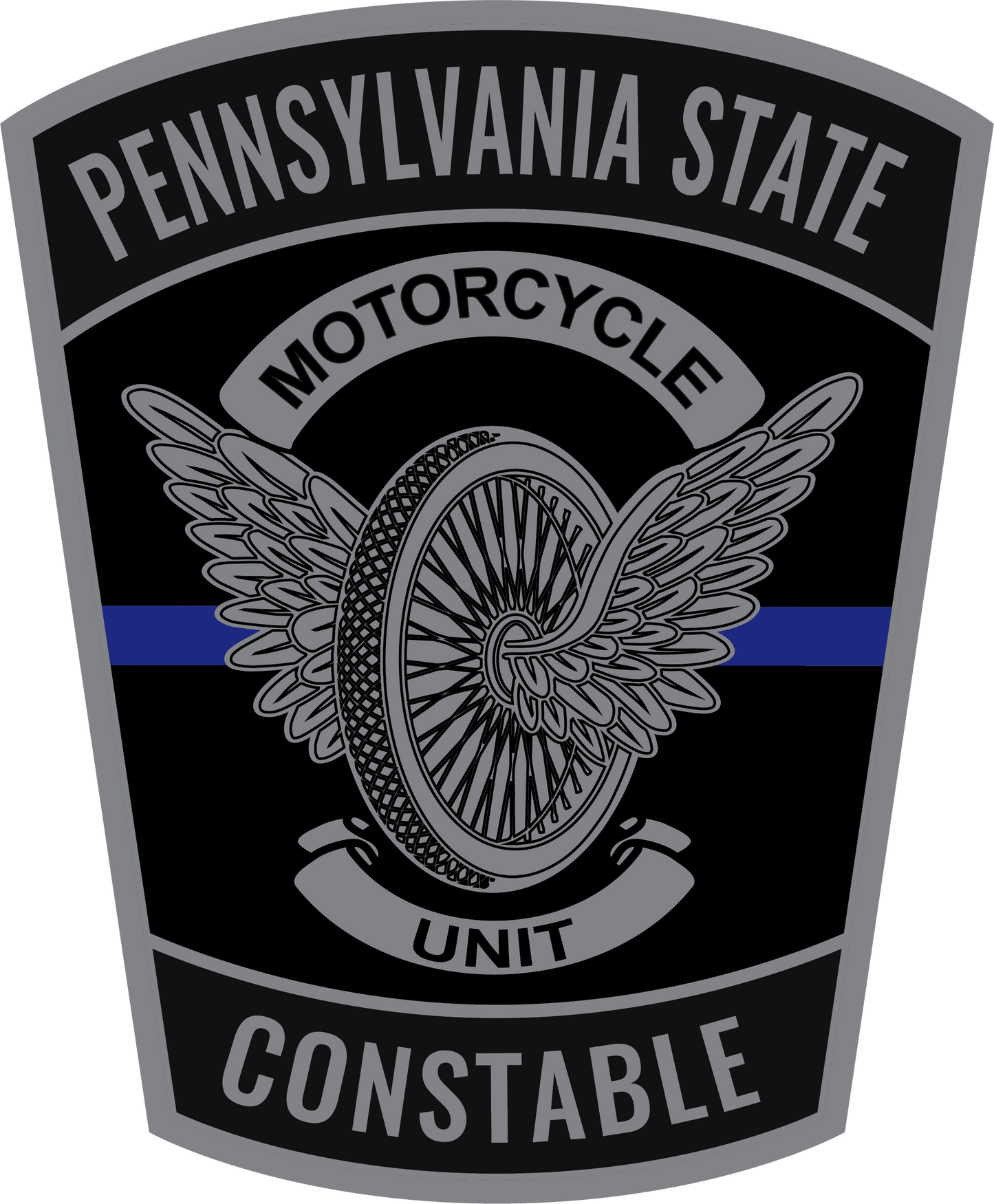 PSC Motorcycle Unit Sticker