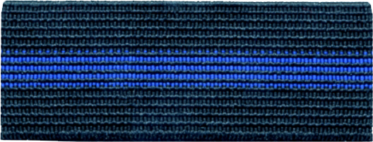 Thin Blue Line Mourning Band - 2 pack